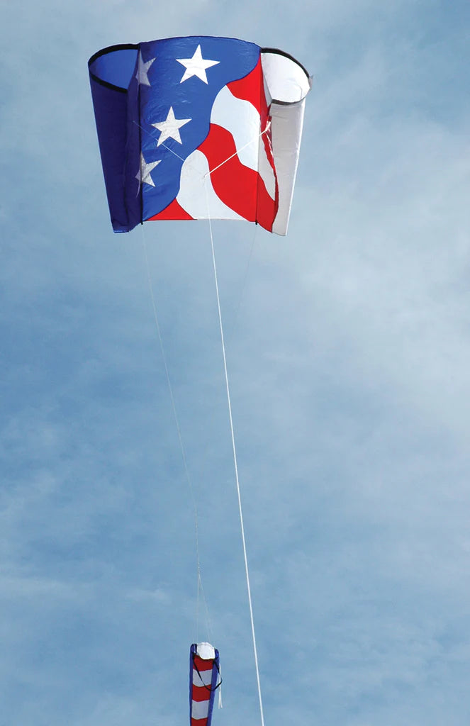 Patriotic Power Sled 14 Kite