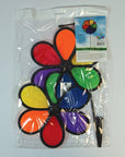 10" Double Flower Spinner - Rainbow