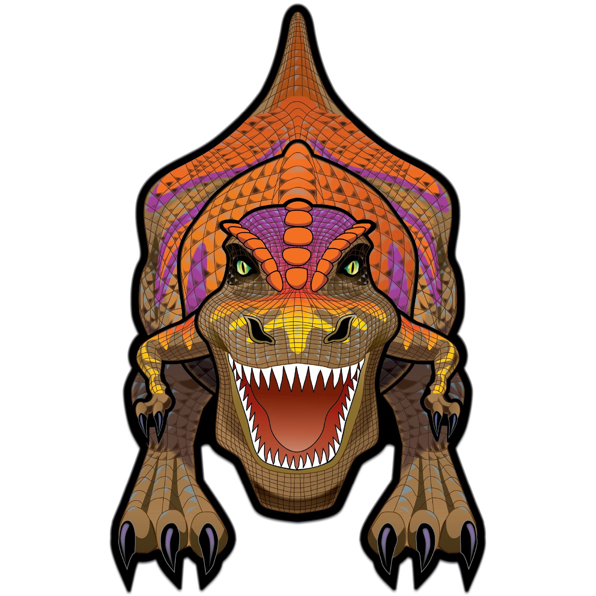 54" Supersize 2D Kite - Roaring T-Rex