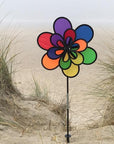 15" Rainbow Windee Wheelz And Flower Combo