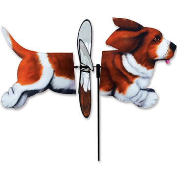 Deluxe Petite Dog Spinner - Basset Hound