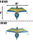 61" Macaw Rainforest Kite
