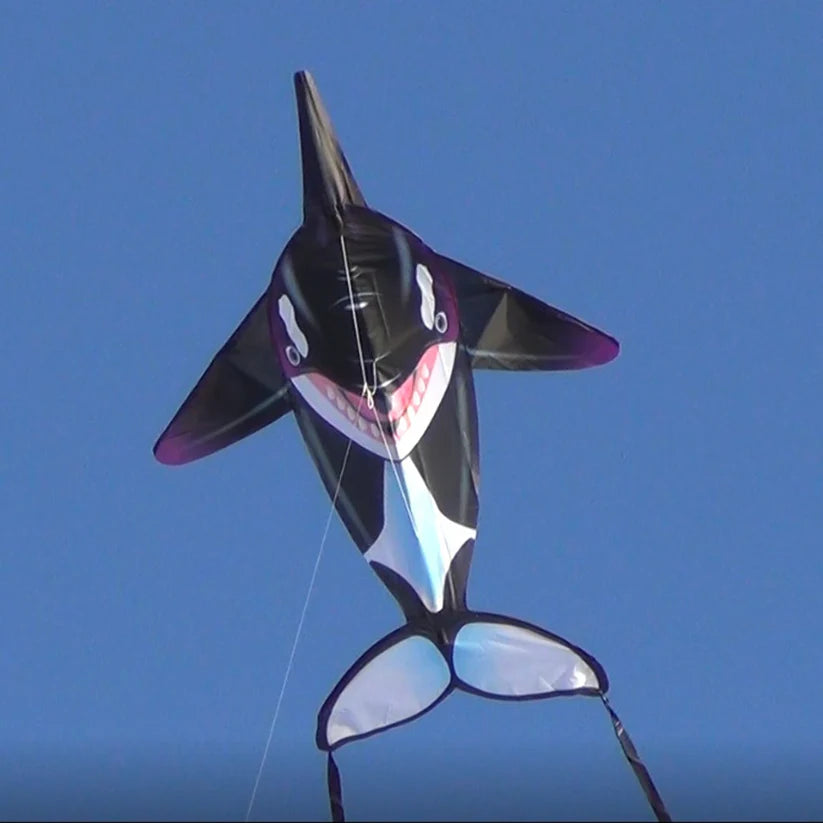 Premier Kite Whale Windfahne – Bunt, Aus Stoff, Dreht Sich Schon Bei Leichtem Wind