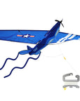 45" 3D Corsair Navy Airplane Kite