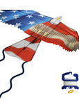 70" U.S.A Patriotic Eagle Kite