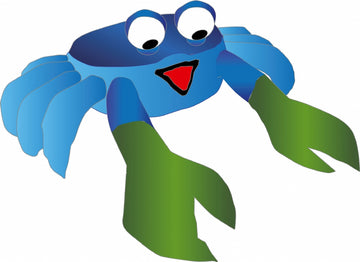 49" Billy The Crab Bouncing Buddy - Blue/Green
