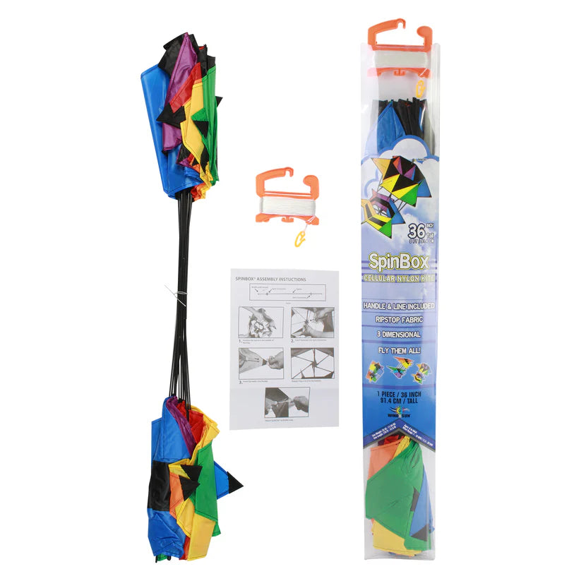 3D Spin Box Kite
