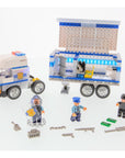 Laser Pegs Mobile Police Unit Light Up Building Kit (300Piece)