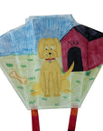Coloring Kite W/ Crayons - 18" Sled