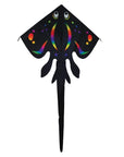 72" Stingray Kite - Black