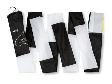 Prism 20' Kite Tube Tail - Black & White