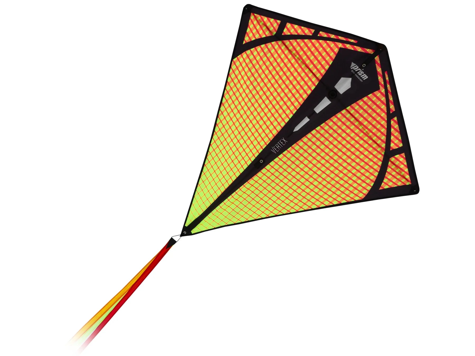 Prism Vertex Diamond Kite - Infrared