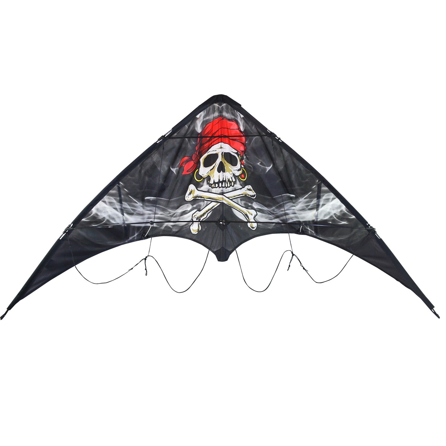 48" Jolly Roger Pirate Stunt Kite