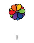 10" Double Flower Spinner - Rainbow