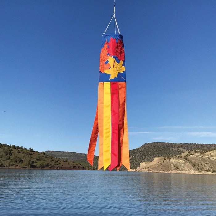 40" Autumn Windsock - Fall Leaves