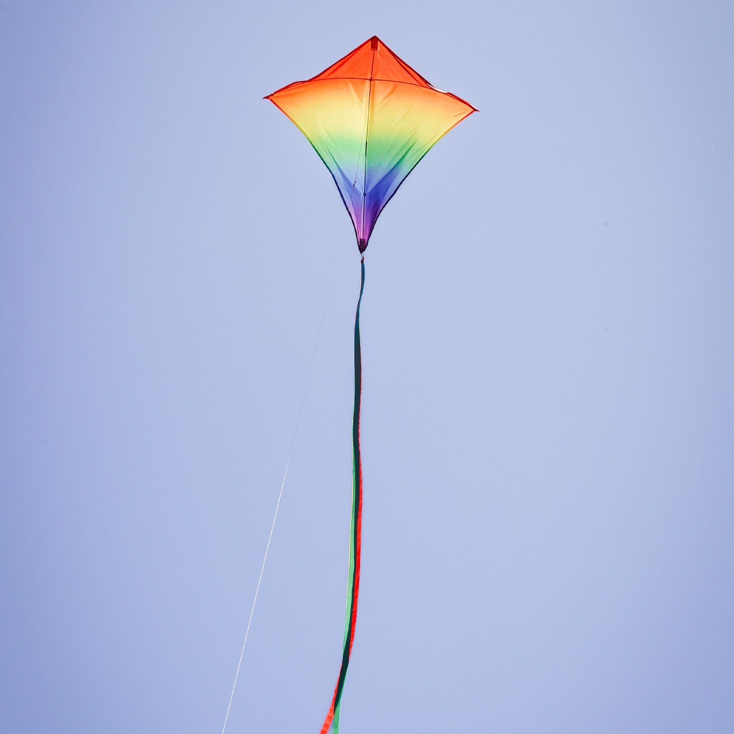 30" Patterned Diamond Kite - Blended Rainbow