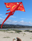 72" Stingray Kite - Red