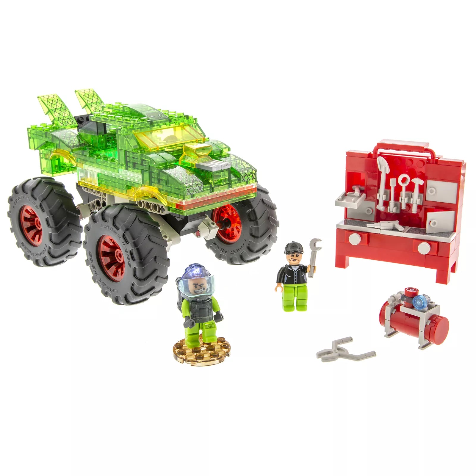 Laser Pegs Monster Rally Collection: Green Monster – Pro Kites USA