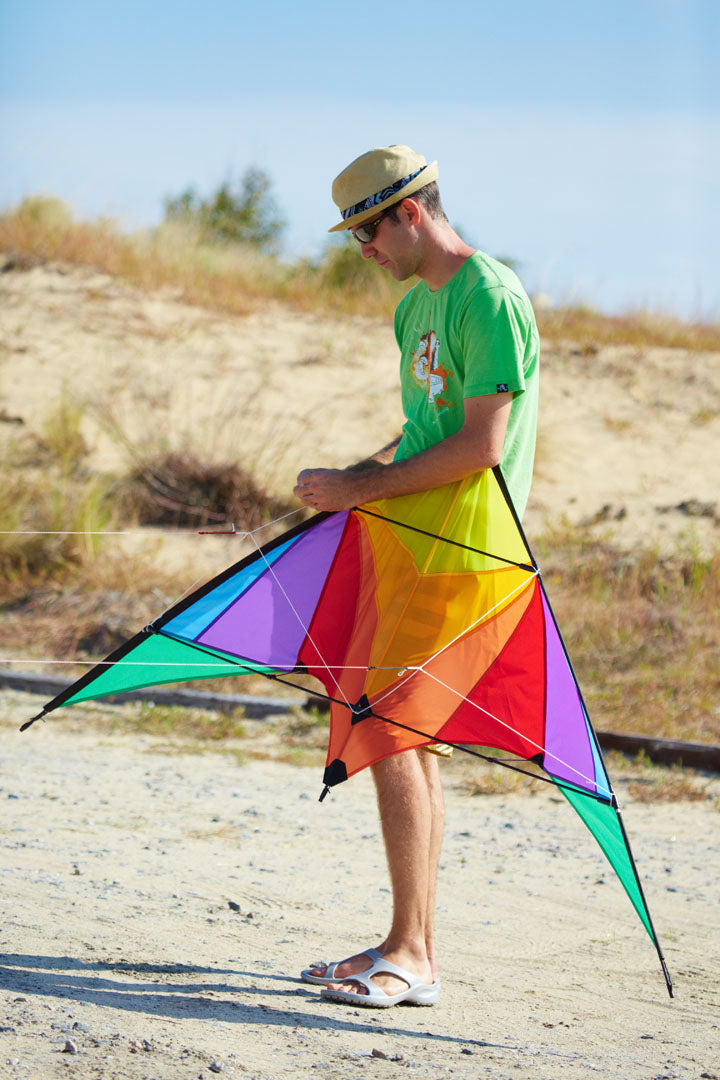 Eco Trigger Stunt Kite - Rainbow – Pro Kites USA