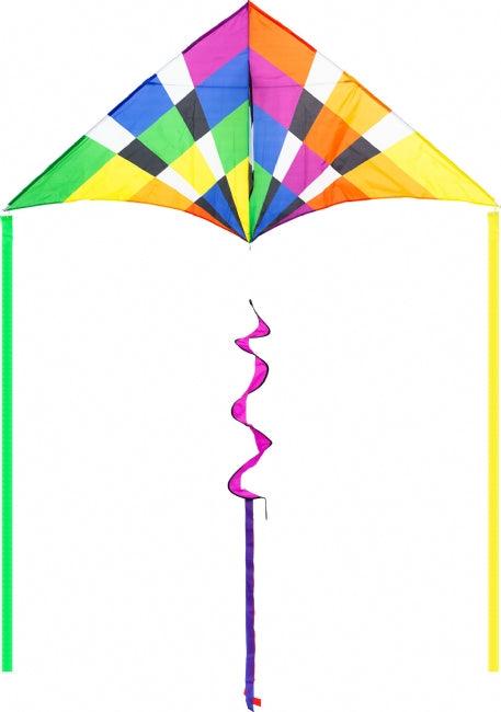 Delta Rainbow Checker 2 M - ProKitesUSA