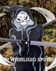 Grim Reaper Whirligig