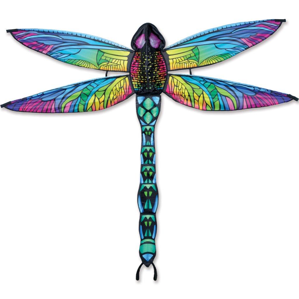 58� 3-D Dragonfly Rainbow Kite - ProKitesUSA
