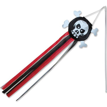 Skull And Crossbones Wind Wand - Pack of 12