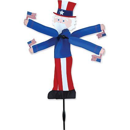 29 In. Uncle Sam Whirligig - ProKitesUSA