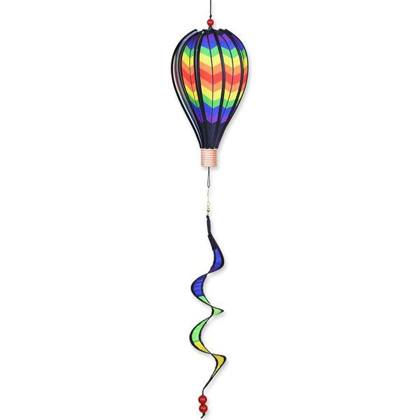 12" Hot Air Balloon Twister - Double Rainbow Chevron