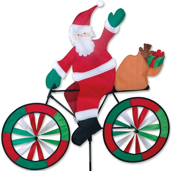 30" Bike Spinner - Santa