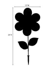 12" Sunflower Wind Spinner - Purple