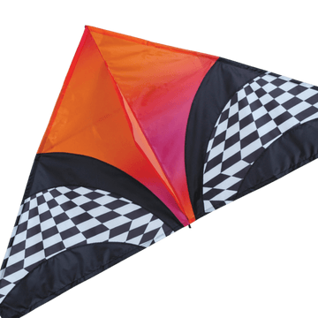 56" Orange Opt Art Delta Kite - ProKitesUSA