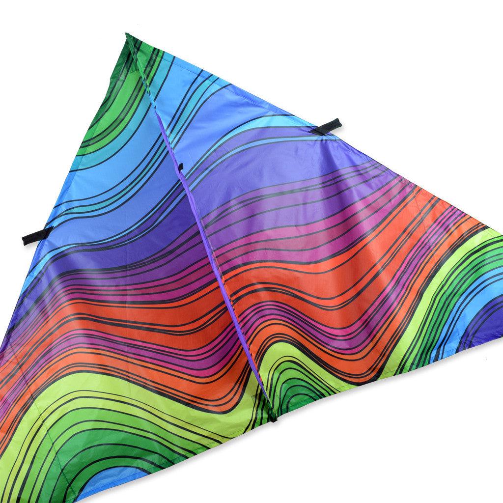9 Ft. Delta - Electromagnetic Rainbow - ProKitesUSA