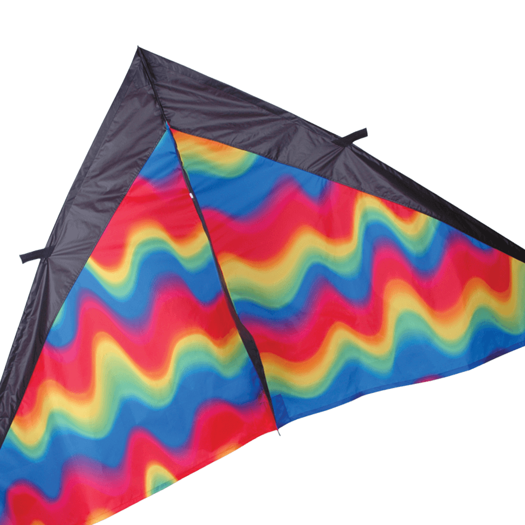 9 Ft. Wavy Gradient Delta Kite - ProKitesUSA
