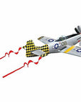 50" 3D Mustang Airplane Kite - ProKitesUSA