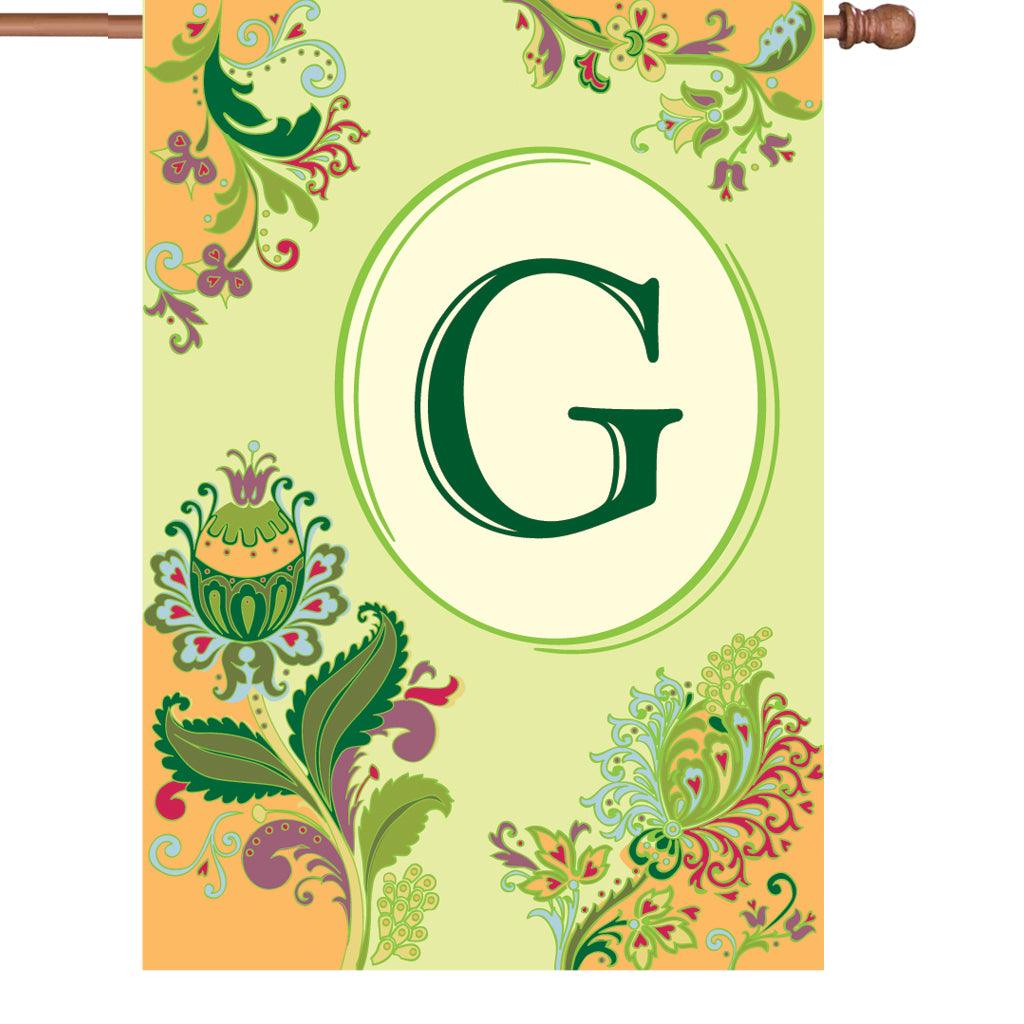 28 In Spring Monogram Flag - G - ProKitesUSA