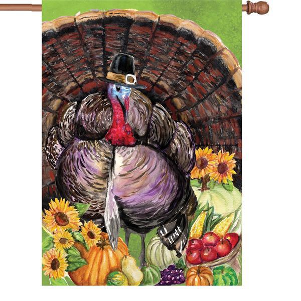 28 In. Flag - Turkey Pilgrim - ProKitesUSA