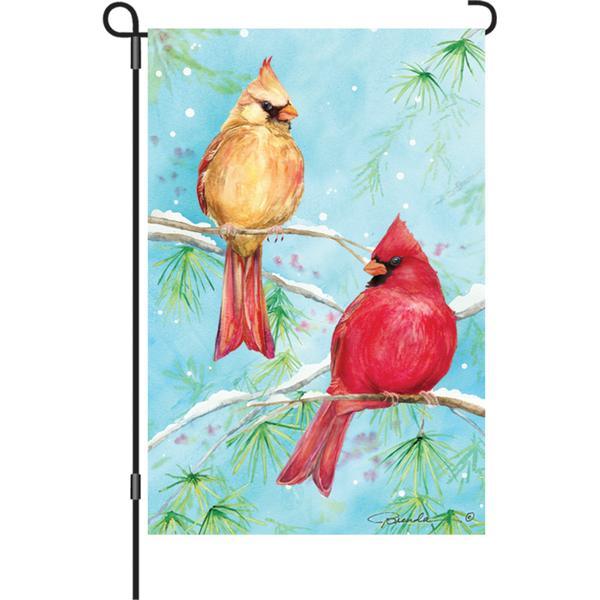 12 In. Flag - Winter Cardinal - ProKitesUSA
