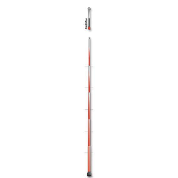 16 Foot Flexible Telescoping Windsock Pole