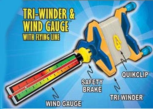 Tri-Winder & Wind Gauge With Flying Line