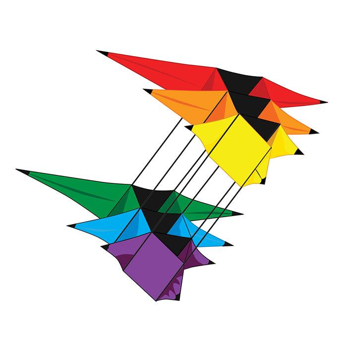 49" Tri-Star Box Kite - ProKitesUSA