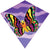 18" Butterfly Mini Diamond Kite - ProKitesUSA