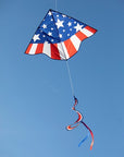 46" Patriotic Star Delta with Spinning Tail