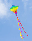 27" Eddy Rainbow Peace Diamond Kite