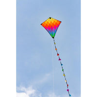20" Eco Line Eddy Rainbow Patchwork Kite