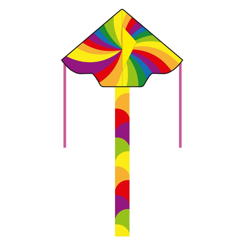 47" Simple Flyer Rainbow Kite - Vortex