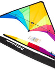 57" Delta Hawk - Neon Rainbow