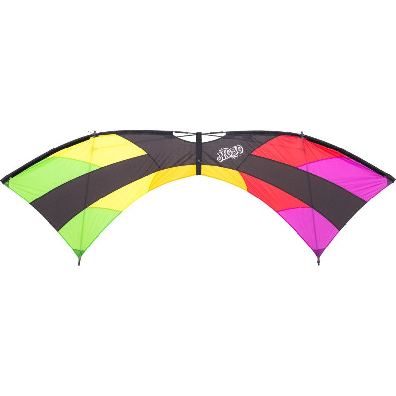 87&quot; Mojo Rainbow Quad-Line Stunt Kite