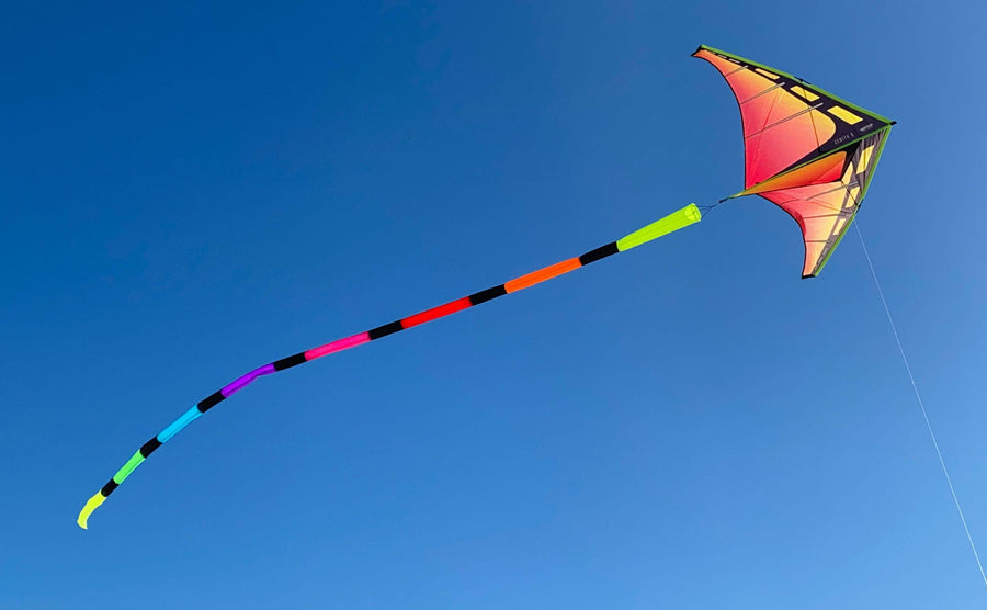 Prism 20' Kite Tube Tail - Rainbow