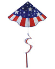 46" Patriotic Star Delta with Spinning Tail